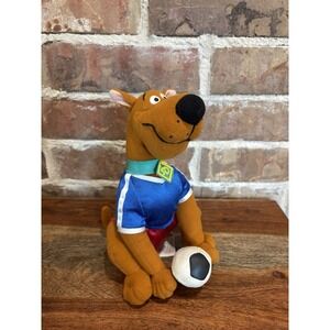 Scooby-Doo 90s Toys, Soccer Plush, 9" Roughly Tall, Great Condition, Plush Toy